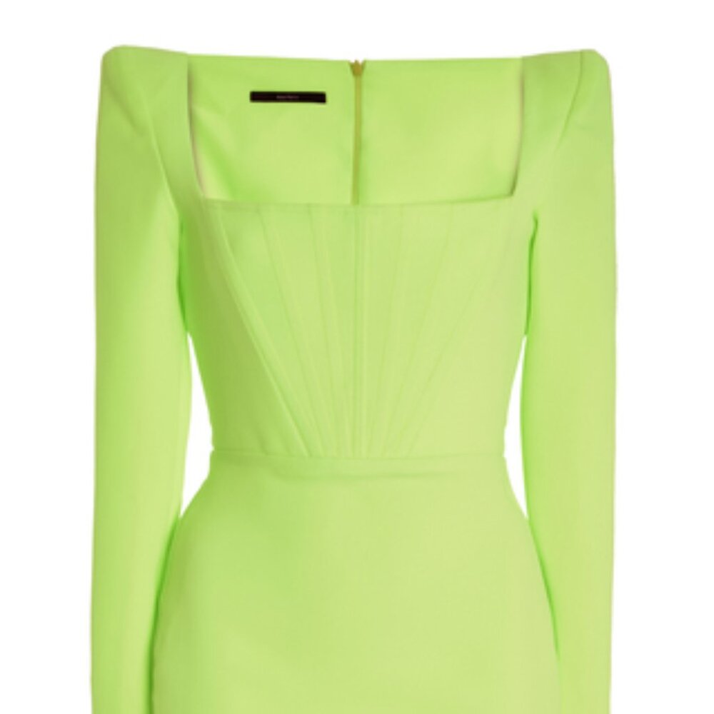 Alex Perry Corseted Mini Dress